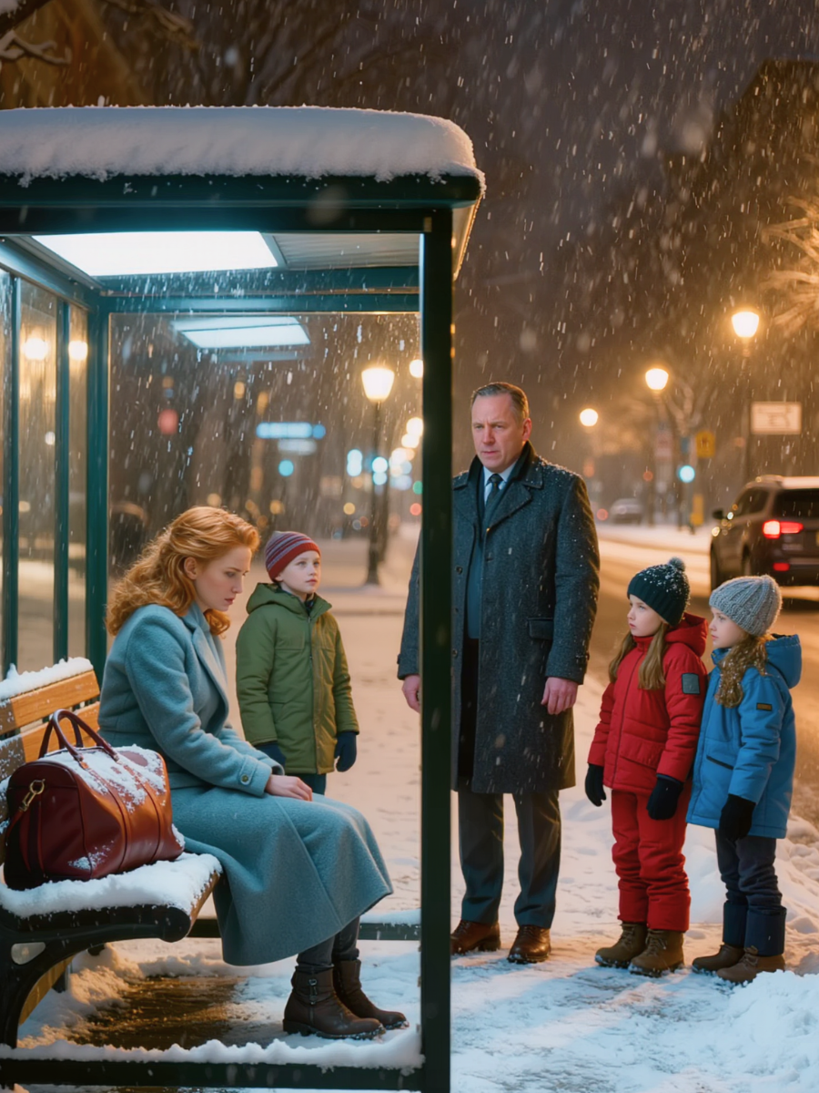 Her husband threw her out into the snow for “not being good enough as a woman.” Frozen and hopeless, a successful single father approached her and whispered three words that defied fate.