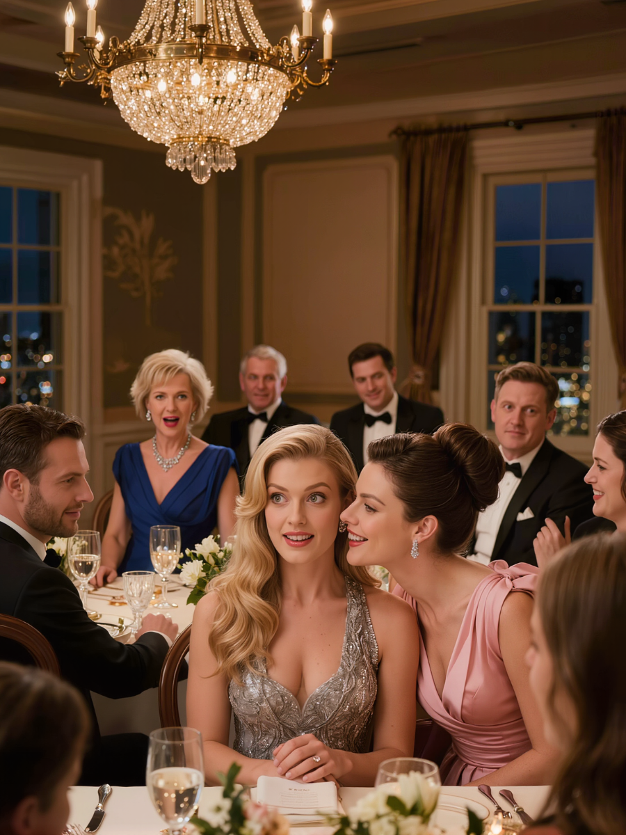 My family told everyone I was a failure. I sat quietly at my brother’s engagement dinner… then his fiancée looked at me and whispered, ‘Wait… you’re…?’ The whole room went still— even my mother couldn’t say a word…