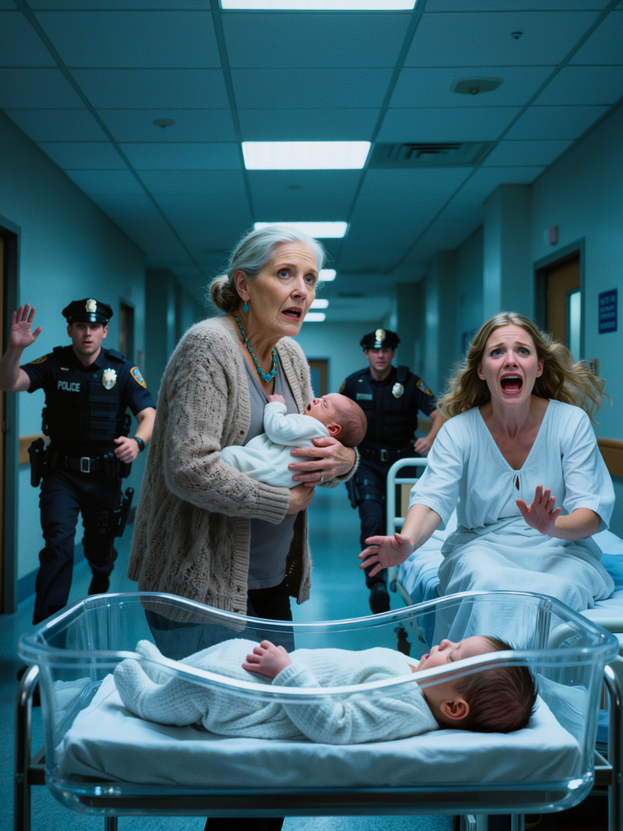 I never told my mother-in-law that I was a judge. To her, I was just an unemployed freeloader. Hours after my C-section, she burst into my room with adoption papers, sneering: “You don’t deserve a VIP room. Give one of the twins to my barren daughter; you can’t handle two.” I hugged my babies and pressed the panic button. When the police arrived, she screamed that I was crazy. They were getting ready to restrain me… until the chief recognized me…