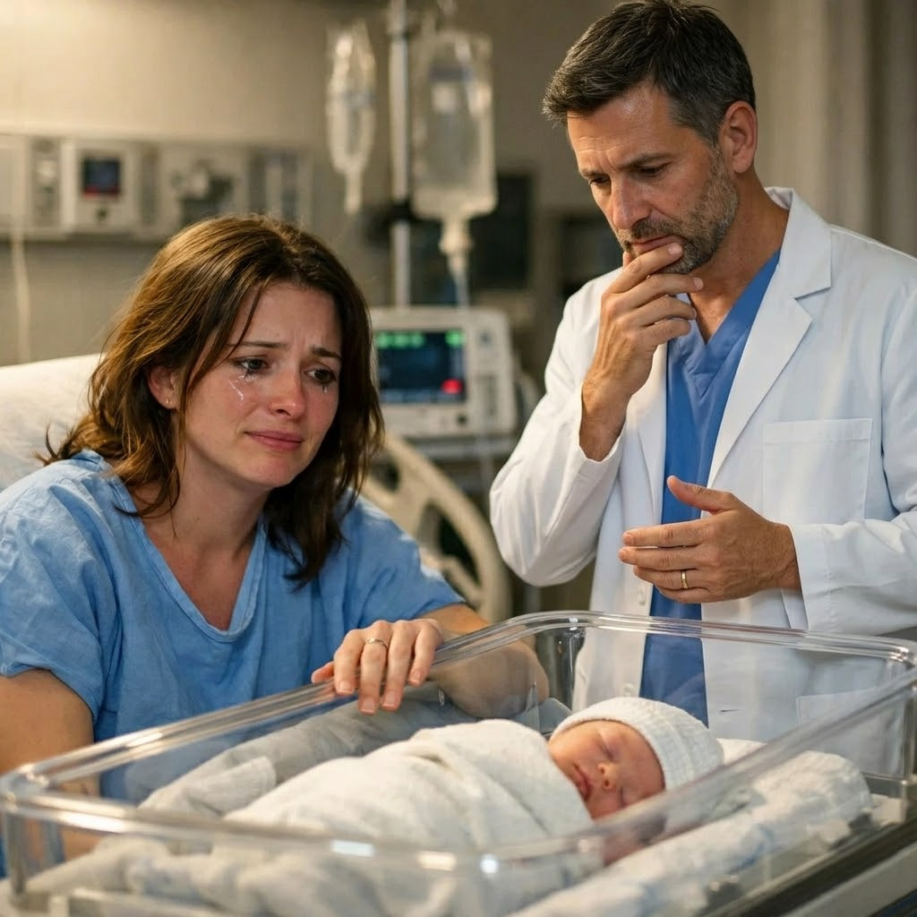 She went to the hospital to give birth but the doctor broke down in tears when he saw the baby and what began as a quiet lonely arrival would become a moment no one in that room would ever forget