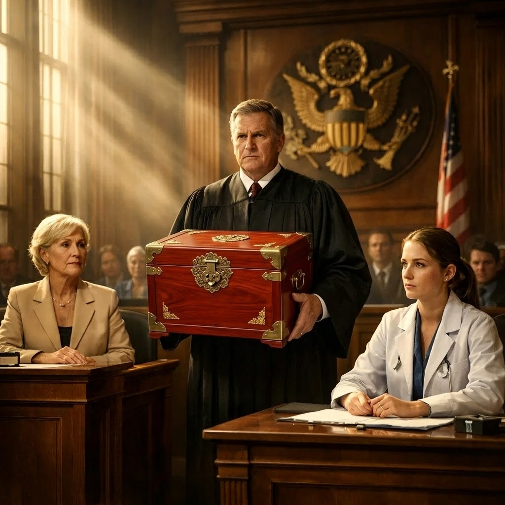 My In-Laws Dragged Me to Court Calling Me a “Fake Doctor.” My Mother-in-Law Sneered, “She Bought Her Degree.” I Stayed Silent… Until the Judge Stood Up, Walked Toward Me, and Handed Me the Scalpel.