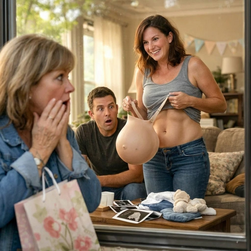  “I was returning from the notary in a great mood and wanted to give my son the big news. I was carrying gifts for my future grandson. But through the open window, I saw my daughter-in-law removing a fake pregnancy belly and telling my son…”